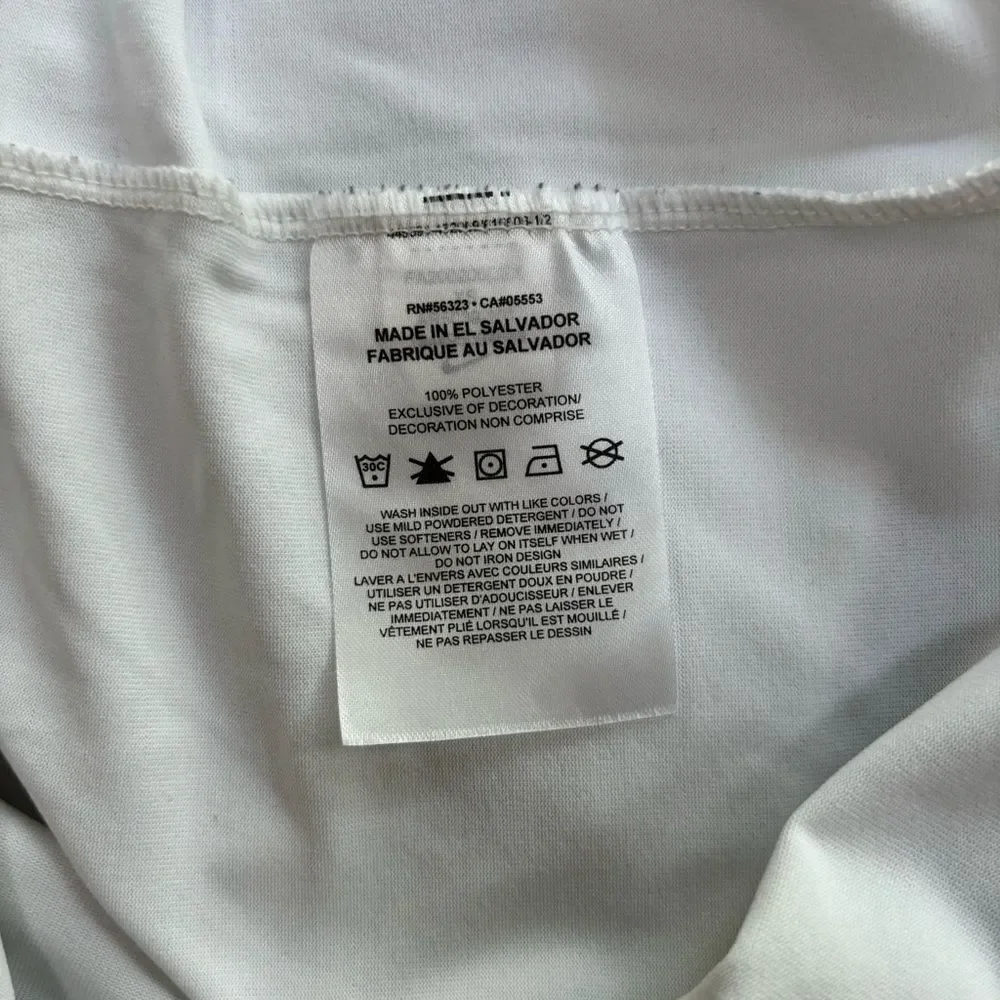 Nike‎ Dri-fit white short sleeve tee kid size Xs